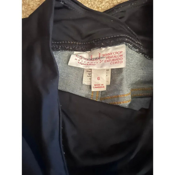 Isabel maternity Skinny crop jeans size 6 - Picture 3 of 3